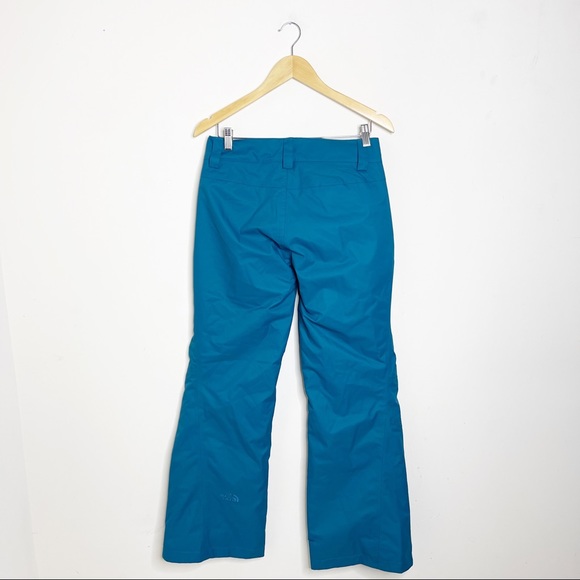 The North Face Women's Teal Snow Pants Size Small - Picture 7 of 7